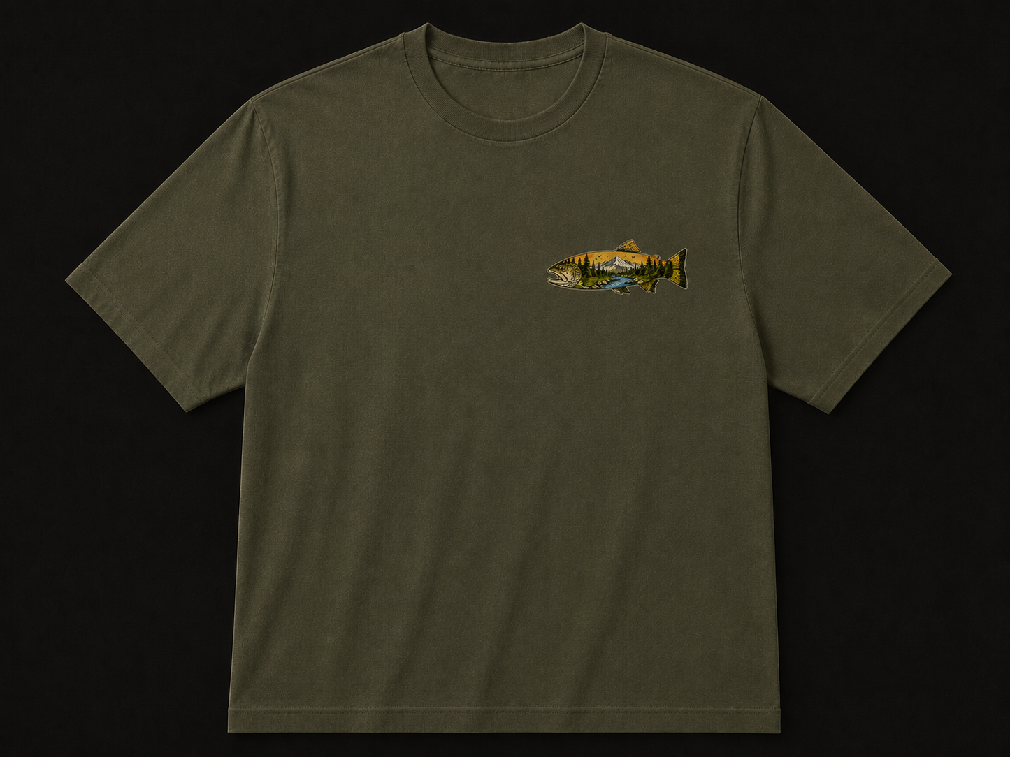 Trout fish Tee