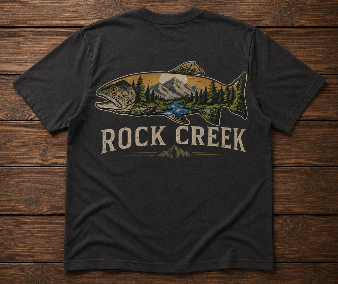 Trout fish Tee