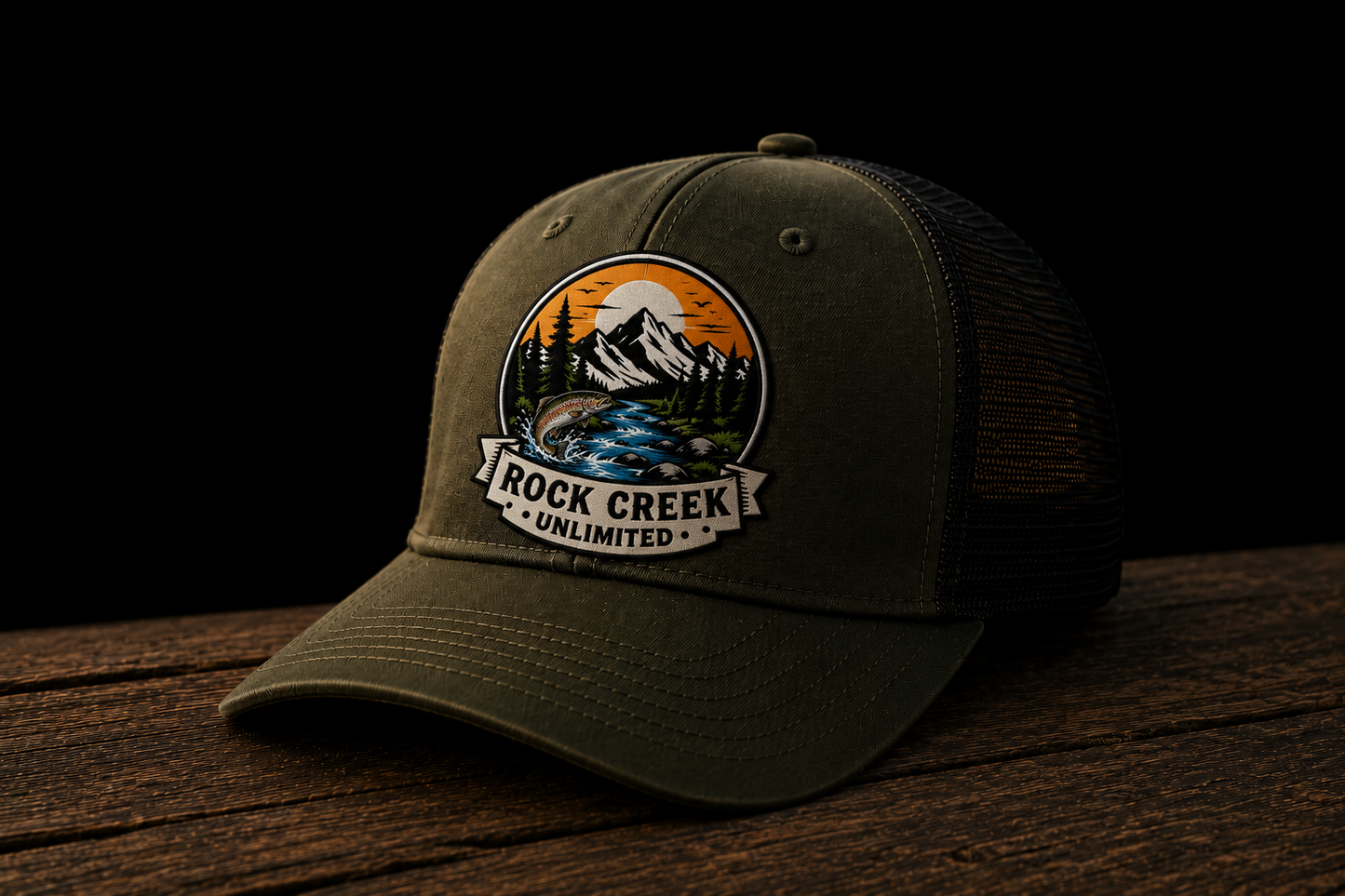 Trucker Hat Trout edition