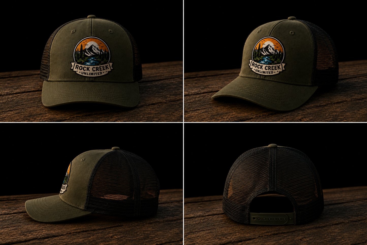 Trucker Hat Trout edition